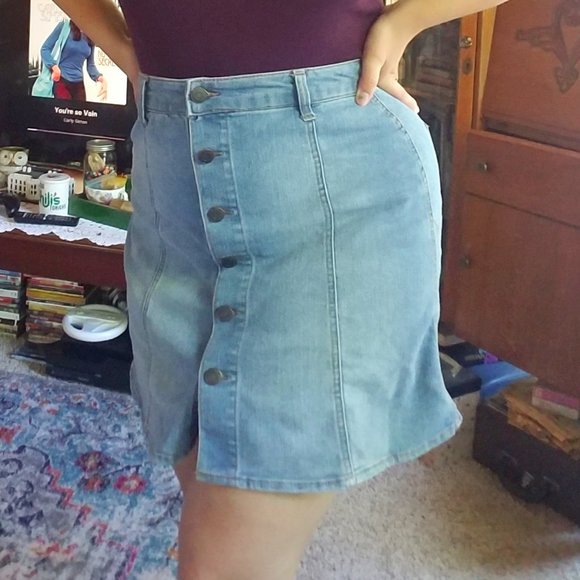 Denim Skirt - Picture 1 of 3